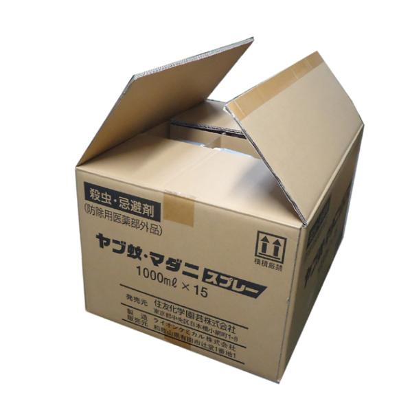 住友化学園芸　ヤブ蚊・マダニスプレー　1000ml×15本セット　殺虫剤　ヤブ蚊・マダニ