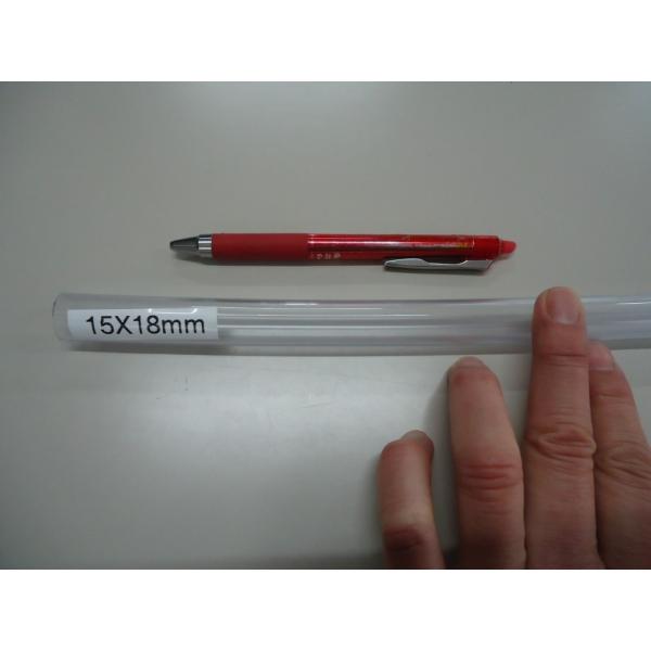 透明ホース　内径15mmｘ外径18mmｘ長さ50ｍ　カクイチ透明ビニールホース　15ｘ18ｍｍ　長さ...