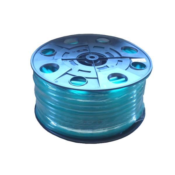 カクイチ　散水ホース　ガーデンG115D　15ｍｍ×20ｍｍ×50ｍ　グリーン透明水道ホース（耐寒・...