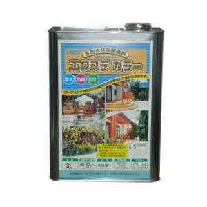 玄々化学　エクステカラー　各色　3L　木部保護塗料　水性　屋外