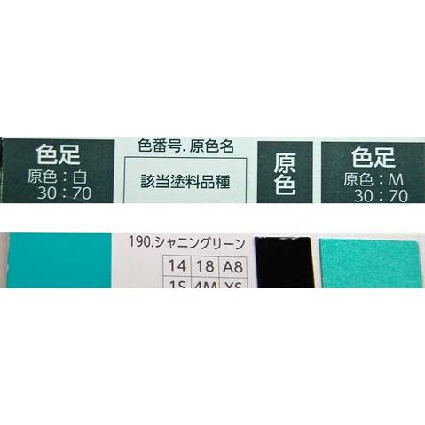 ナトコ　ラッカーエイト　シャニングリーン　1kg　ラッカー塗料　艶有　ナトコペイント　※当社で一斗缶...