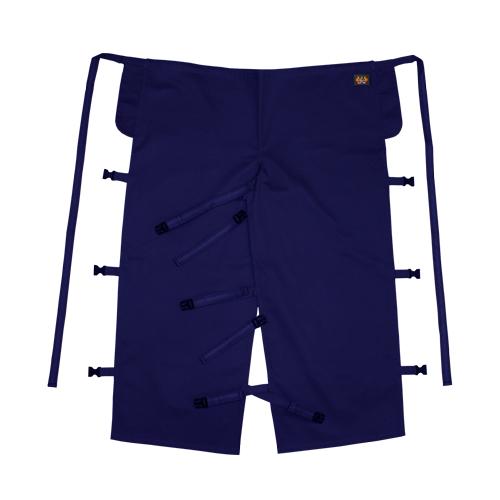 アルマテックス　防炎前掛け　ローハイド型　バックル式　Fサイズ　ネイビー　日光物産　フリーサイズ　（...