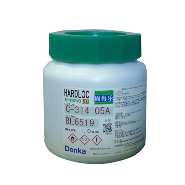 デンカ　ハードロック　C-314-05　A剤　1kg　（Ａ液のみ）