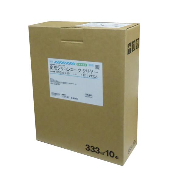 コニシ ボンド 変成シリコンコーク　クリヤー　333ｍｌ×10本　変成シリコン クリヤ クリア