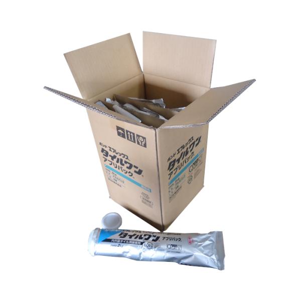 コニシ ボンド エフレックス タイルワン　黒　2kg×9本入（1箱）アプリパック  ブラック 2kg...