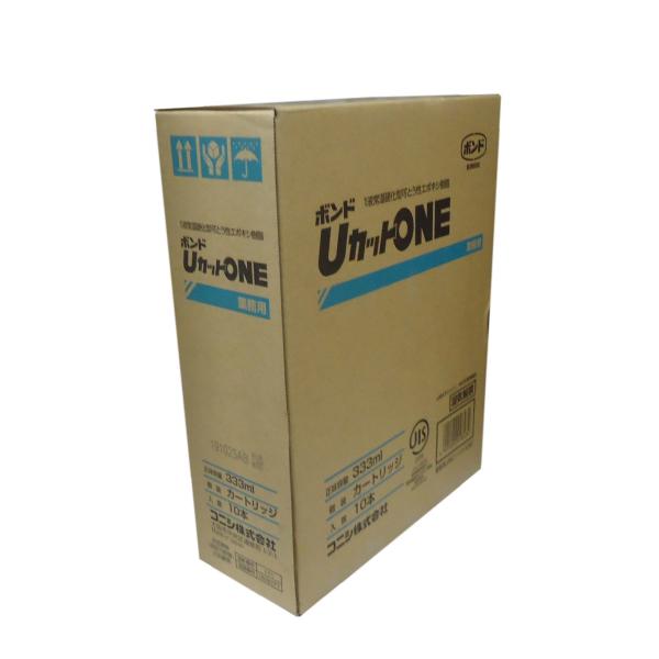 コニシ　UカットＯＮＥ　333ｍｌ　グレー　10本入（1ケース)　＃04843　【代引不可】　ボンド...