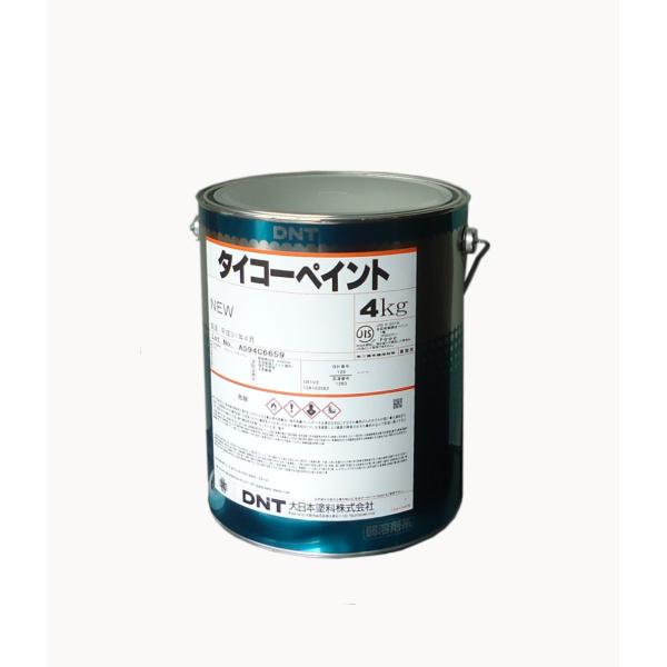 大日本塗料　タイコーペイント　紺　４kg　艶有　JISK5516　１種　合成樹脂調合ペイント