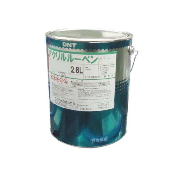 アクリルルーベン　サワーグレー　２.8L　大日本塗料　DNT　アクリル樹脂系トタンペイント