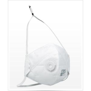 シゲマツ　DD02V-N95-2K　排気弁付き　10枚入り　使い捨て防塵マスク　二つ折タイプ　N95...