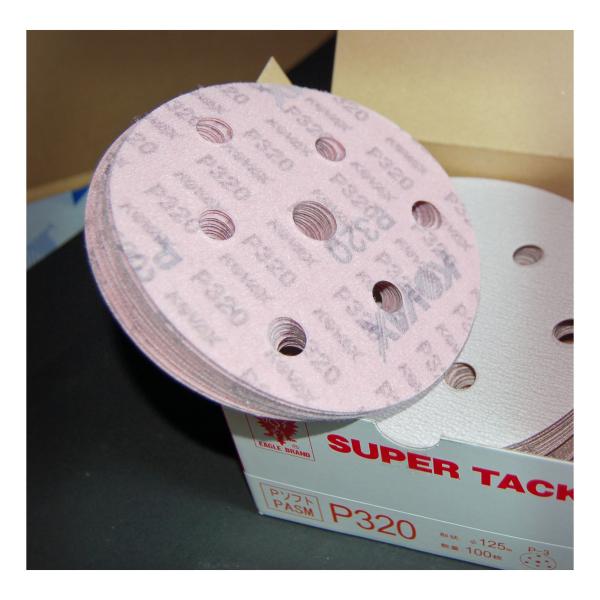 コバックス　スーパータックロールＰソフト　P320　100ｍｍｘ15ｍ　マジック式サンドペーパー　2...