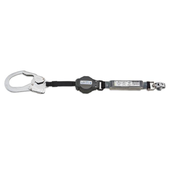 サンコー リーロックS シングル HL-M型 巻取式フルハーネス用ランヤード1700ｍｍ タイプ1ラ...