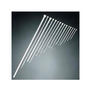 バクマ　ケーブルロックタイ　屋内用　3.6mm×200mm　白　100本入　KR-200（S）　バク...