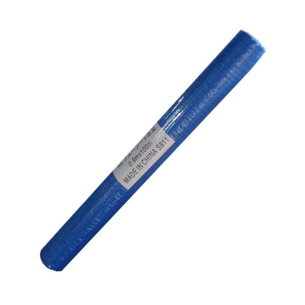 軽量ブルーシートロール　＃900　0.9m×１００ｍ　平均4kg　0.9ｘ100ｍ　薄手ブルーシート...