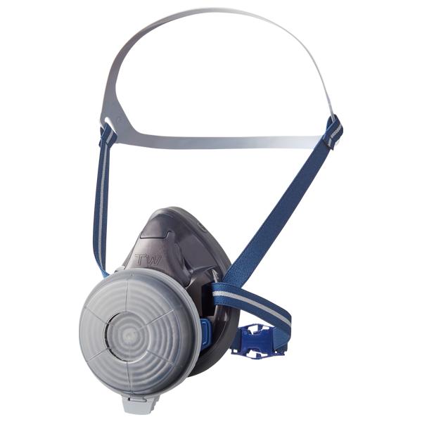 防じんマスク TWO1R（BK）Mサイズ（標準サイズ）R1フィルターセット　シゲマツ ※TW01にR...