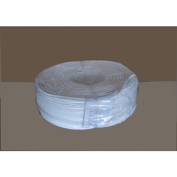 ビニロンSロープ　5ｍｍ×200m　白　約3kg　太さ５mm　長さ200ｍ　