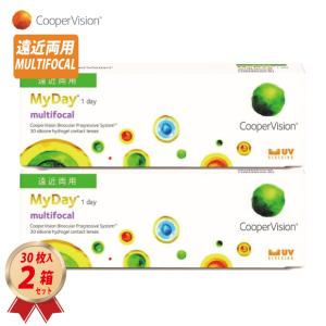 遠近両用 クーパービジョン マイデイ マルチフォーカル 30枚入 2箱セット 1日使い捨て 遠近両用 CooperVision myday 1day multifocal｜contact-kozou