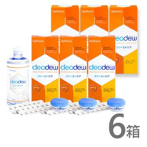 cleadew クリアデュー O2 30日分 6箱セット ハードコンタクトレンズ用