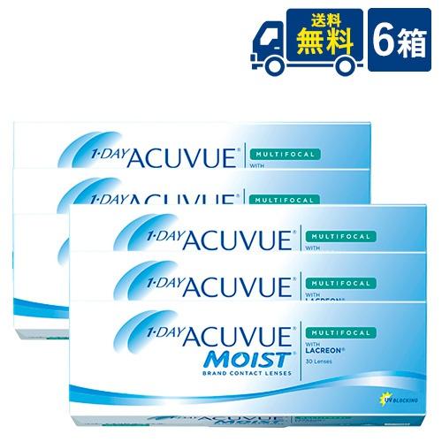 ワンデーアキュビューモイストマルチフォーカル 30枚入 6箱 ジョンソン・エンド・ジョンソン 遠近両...