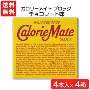 大塚製薬 送料無料 カロリーメイト ブロック チョコレート 4本×20箱