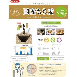 みたけ 国産もち麦1kg×2個 国産 大麦 食物繊維の詳細画像1