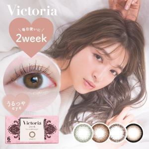 ヴィクトリア 2week by キャンディーマジック Victoria 1箱 6枚入り 度あり 度なし 2週間 カラコン 菜々緒 キャンマジ