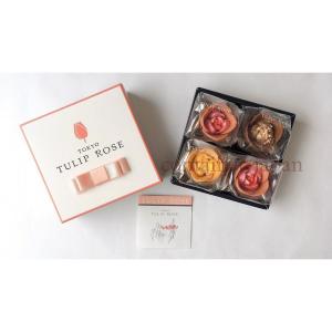 東京 チューリップローズ ラングドシャ 4個入 東京駅