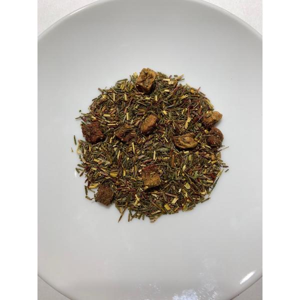 グリーンルイボス ストロベリークリーム（エルドベルザーネ）  100g   GR〓NER ROOIB...