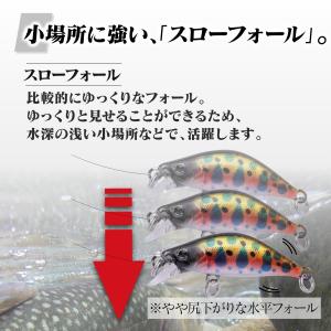 渓流ミノー トラウトルアー 5 セット 35m...の詳細画像4