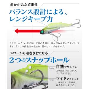 メタルバイブ セット 鉄板 ジグ 5個 7.5...の詳細画像3