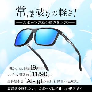 ゴルフ用サングラス サングラス メンズ スポー...の詳細画像1
