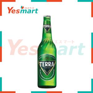 jinro] テラ ビール(瓶ビール) 1箱(630円×12本)TERRA 眞露ビール 爆買