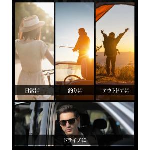 スポーツサングラス メンズ 偏光 調光 サング...の詳細画像3