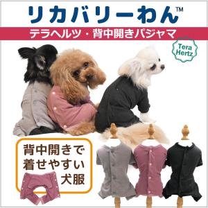リカバリーわん（テラヘルツワン）背中開きパジャマ (3色)ペット介護