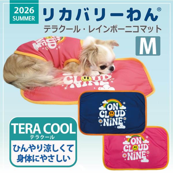 【7月上旬入荷予定】2026夏物新作マット 犬リカバリーグッズ[熱中症対策]【テラクール・レインボー...