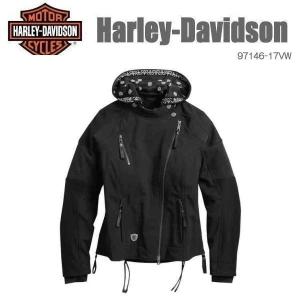 パーカー HARLEY-DAVIDSON ハーレーダビッドソン 純正 Women's Westerlie Windproof Riding Jacket ジャケット レディース 97146-17VW （Mサイズ）｜coo-eshop