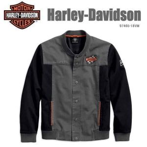 ジャケット HARLEY-DAVIDSON ハーレーダビッドソン 正規品 バイカー Screamin’ Eagle Casual Jacket 97465-18VM (Mサイズ）｜coo-eshop