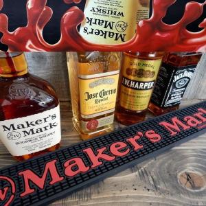 バーマット カウンター Bar Mat メーカーズマーク バーボン Maker's