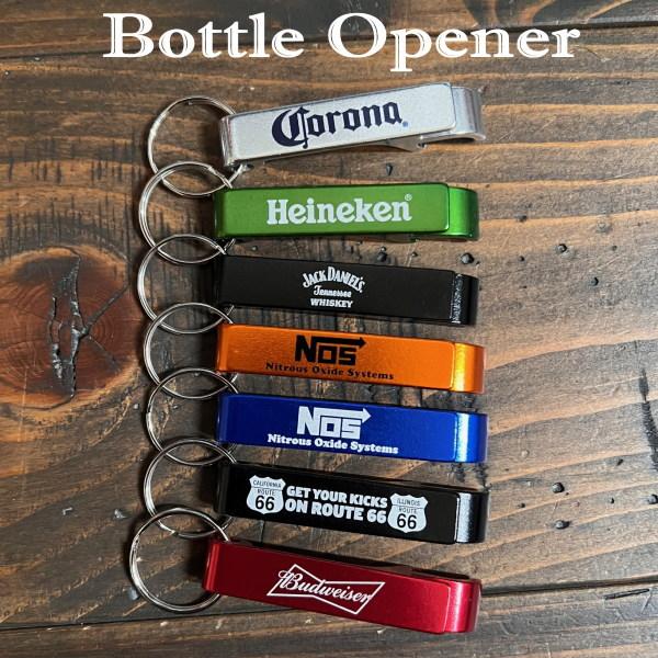 【7種】ボトルオープナー 栓抜き 面白おもしろキーホルダー Bottle Opener アルミ Co...