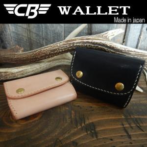 美品 BARNS OUTFITTERS バーンズ 二つ折り財布 LE-4324 国産コードバン