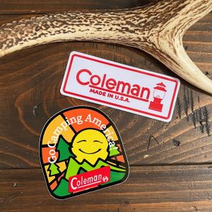 Coleman コールマン キャンプ アウトドア 雑貨 自動車 シール