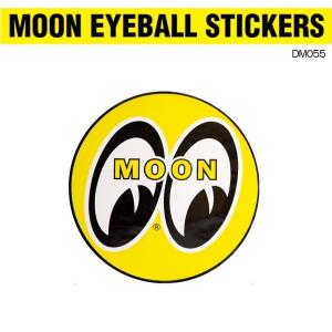 ムーンアイズ MOONEYES Sticker MOON EYEBALL STICKER ムーン アイボールステッカー 4cm  [DM055]