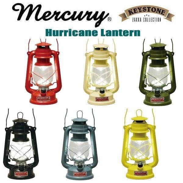 Mercury マーキュリー ハリケーンランタン MERCURY LEDランタン 電池式 キャンプ用...