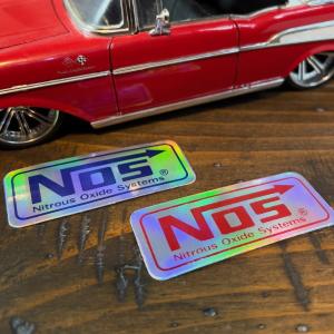 NOS ニトロ アメリカン雑貨 ワイルドスピード STICKER ステッカー キラキラシール NOS-3｜coo-eshop