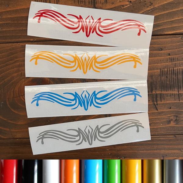 ピンスト Pinstripe ピンストライプステッカー カッティング 文字だけが残る 11カラー選択...