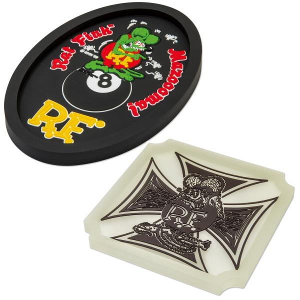 Rat Fink ラットフィンク ラバー トレイ 8 Ball 8 ボール Rubber Tray ...