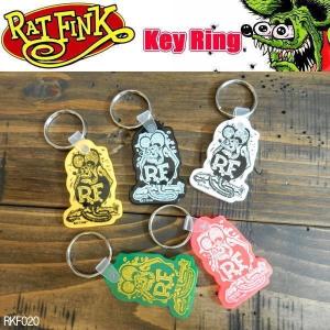 Rat Fink ラットフィンク ソフトラバー キーホルダー key ring RKF020