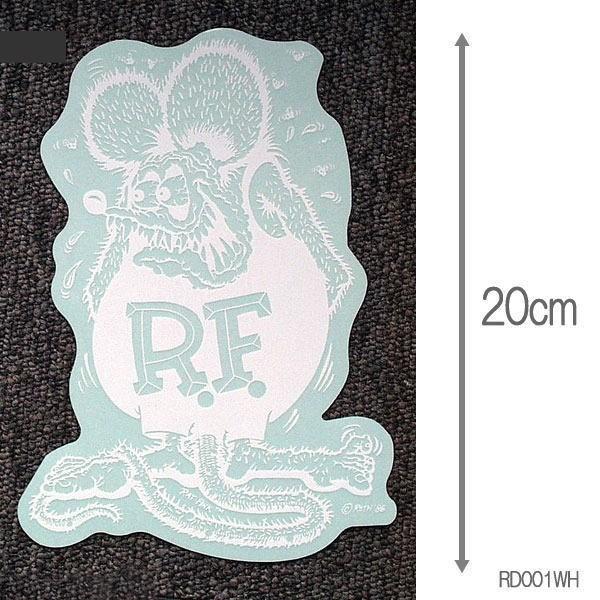 Rat Fink ラットフィンク デカール ステッカー シール L RD001WH