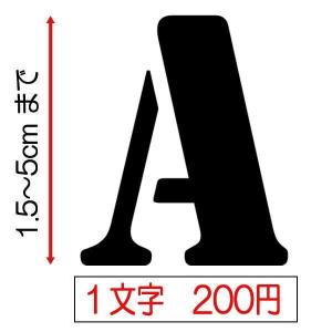 アルファベット ステッカー カッティング 文字だけが残る STENCILS ステンシル 英字＆数字【10カラー】｜coo-eshop