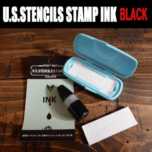 ステンシル U.S.STENCILS STAMP INK スタンプインク 専用インク シャチハタ製 ...