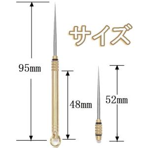 爪楊枝入れ アイコス掃除 キャンプ 合金 チタ...の詳細画像1